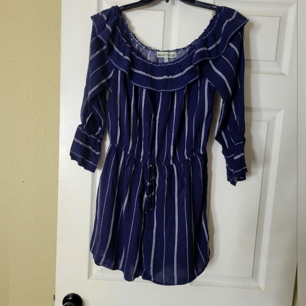 Juniors Navy Jumper